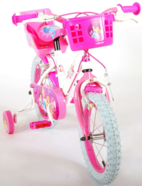 Volare Disney Princess Kinderfiets - Meisjes - 14 inch - Roze - Twee handremmen