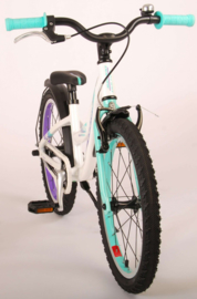 Volare Glamour Kinderfiets - Meisjes - 18 inch -  Parelmoer mint groen