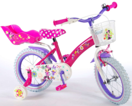 Volare Disney Minnie Bow Tique Kinderfiets - Meisjes - 14 inch - Roze