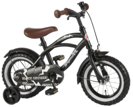 Volare Black Cruiser Kinderfiets - Jongens - 12 inch - Zwart