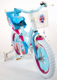 Volare Disney Frozen 2 Kinderfiets - Meisjes - 14 inch - Blauw/ paars