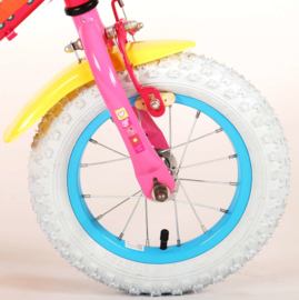 Volare Peppa Pig Kinderfiets - Meisjes - 12 inch - Roze - Twee handremmen