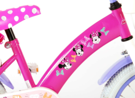 Volare Disney Minnie Cutest Ever! - Kinderfiets - Meisjes - 16 inch - Roze