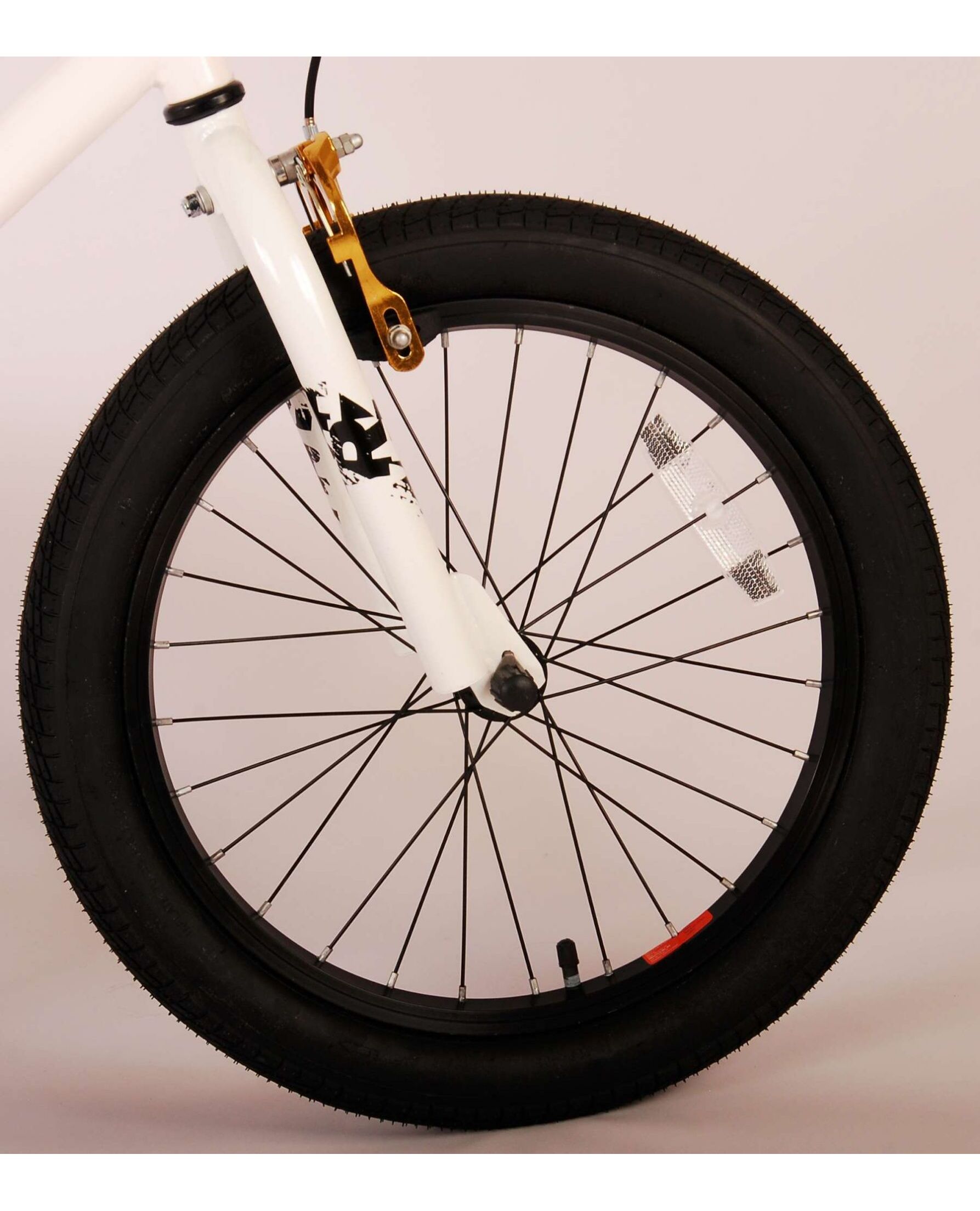 Volare Cool Rider Kinderfiets - Jongens - 18 inch - Wit - 95% afgemonteerd - Prime Collection