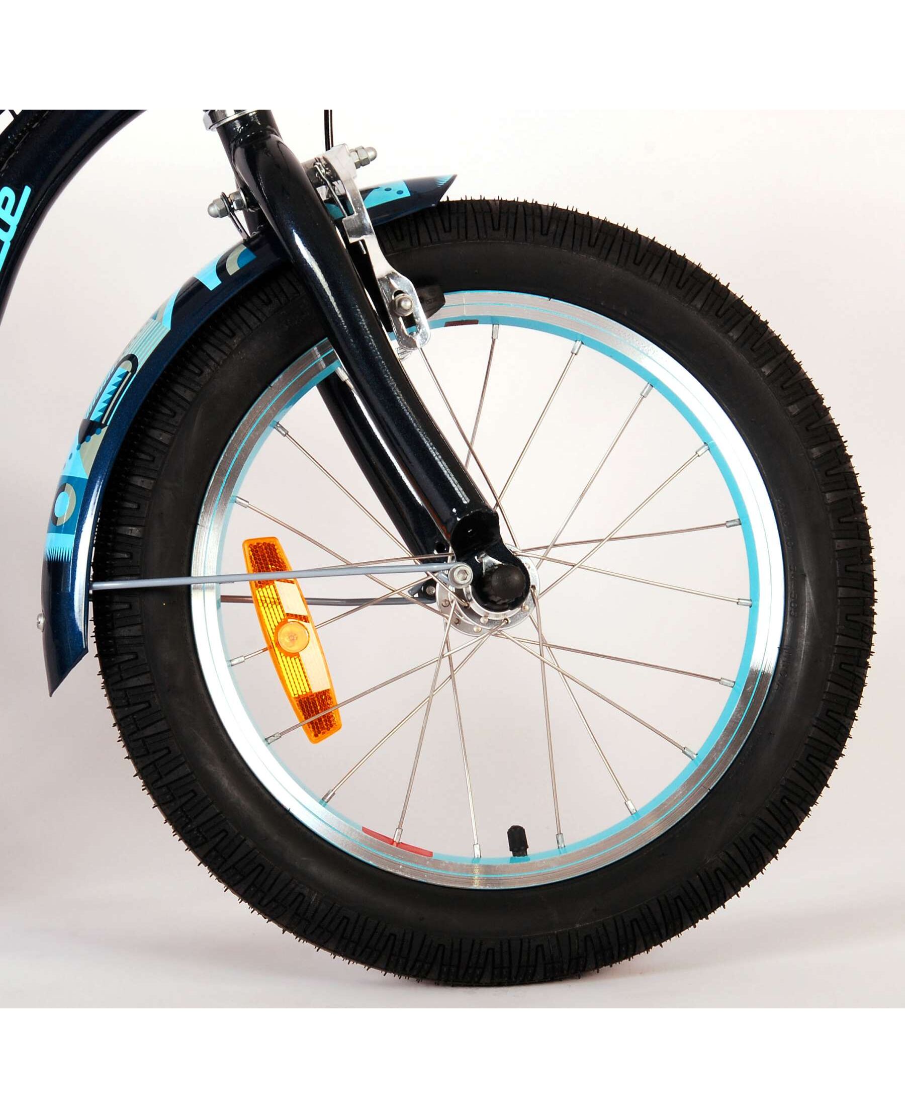 Volare Miracle Cruiser Kinderfiets - Jongens - 16 inch - Mat Blauw - Prime Collection
