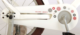 Volare Liberty Kinderfiets - Meisjes - 16 inch - Wit