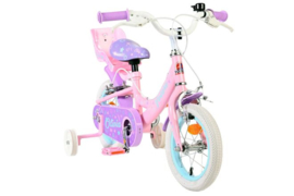 Volare Olivia Kinderfiets - Meisjes - 12 inch - Roze - Twee handremmen