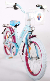 Volare Disney Frozen 2 Kinderfiets - Meisjes - 18 inch - Blauw/paars - Twee handremmen
