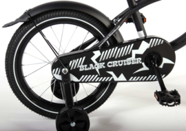 Volare Black Cruiser Kinderfiets - Jongens - 16 inch - Zwart