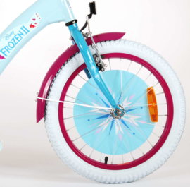 Volare Disney Frozen 2 Kinderfiets - Meisjes - 18 inch - Blauw/paars