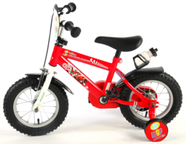 Volare Disney Cars Kinderfiets - Jongens -  12 inch - Rood