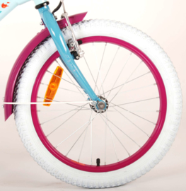 Volare Disney Frozen 2 Kinderfiets - Meisjes - 18 inch - Blauw/paars - Twee handremmen