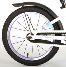 Volare Glamour Kinderfiets - Meisjes - 16 inch - Parelmoer Mint Groen