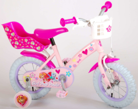 Volare Paw Patrol Kinderfiets - Meisjes - 12 inch - Roze