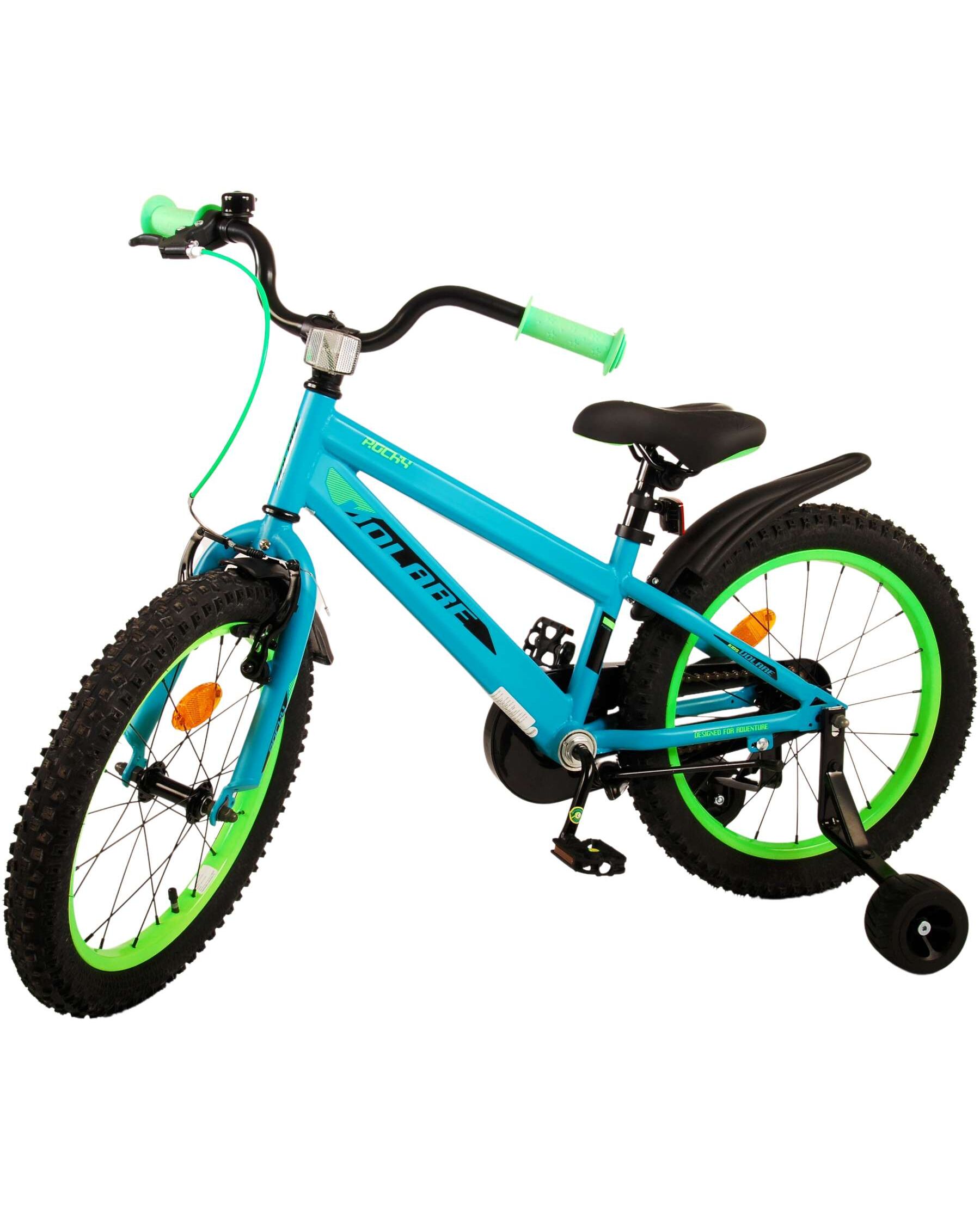 Volare Rocky Kinderfiets - Jongens - 18 inch - Groen