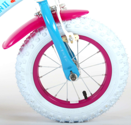 Volare Disney Frozen 2 Kinderfiets - Meisjes - 12 inch - Paars/ blauw