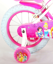 Volare Disney Princess Kinderfiets - Meisjes - 14 inch - Roze - Twee handremmen