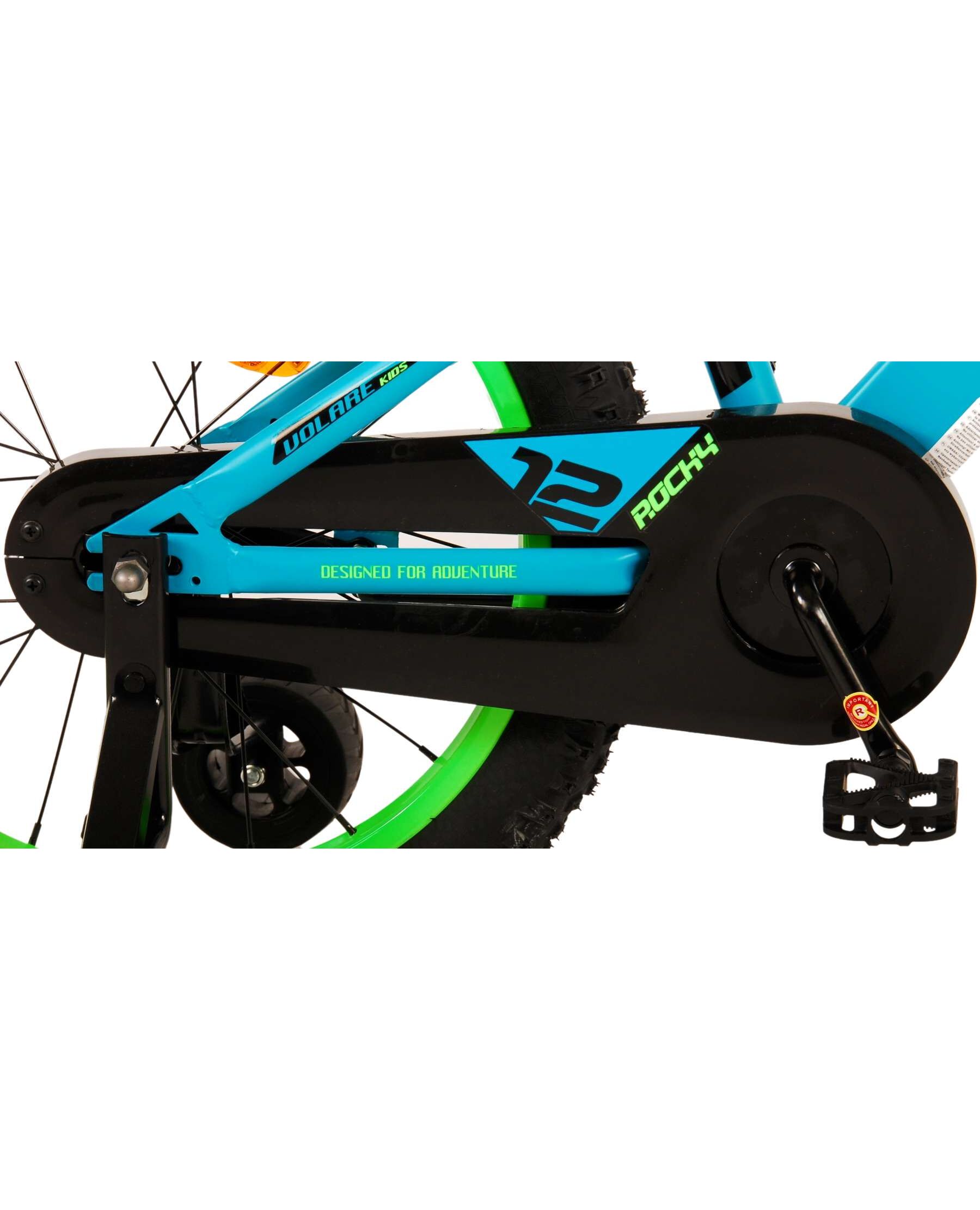 Volare Rocky Kinderfiets - Jongens - 18 inch - Groen