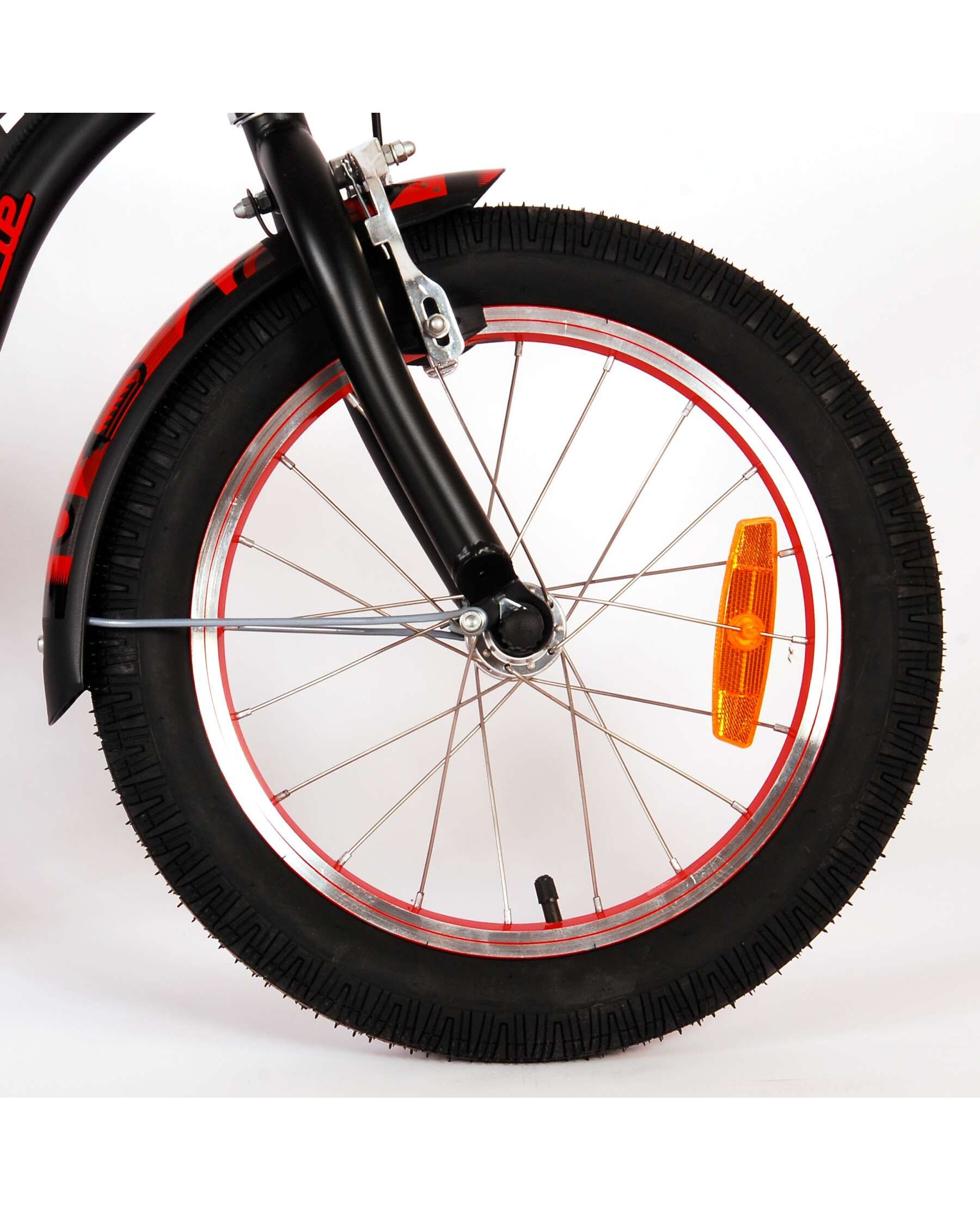 Volare Miracle Cruiser Kinderfiets - Jongens - 16 inch - Mat Zwart - Prime Collection