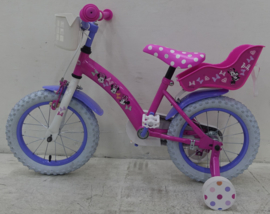 Volare Disney Minnie Kinderfiets - Meisjes - 14 inch - Roze