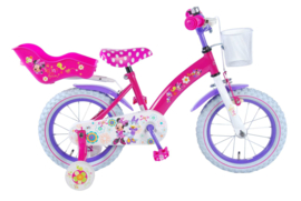 Volare Disney Minnie Bow Tique Kinderfiets - Meisjes - 14 inch - Roze