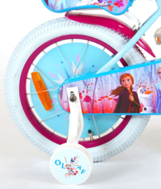 Volare Disney Frozen 2 - Kinderfiets - Meisjes - 16 inch - Blauw / Paars