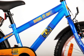 Volare NERF Kinderfiets - Jongens - 18 inch - Satijn blauw