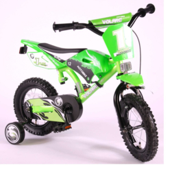 Volare Motobike Kinderfiets -Jongens - 12 inch - Groen