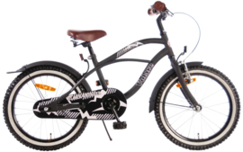 Volare Black Cruiser Kinderfiets - 18 inch - Zwart