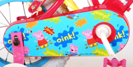 Volare Peppa Pig Kinderfiets - Meisjes - 12 inch - Roze - Twee handremmen