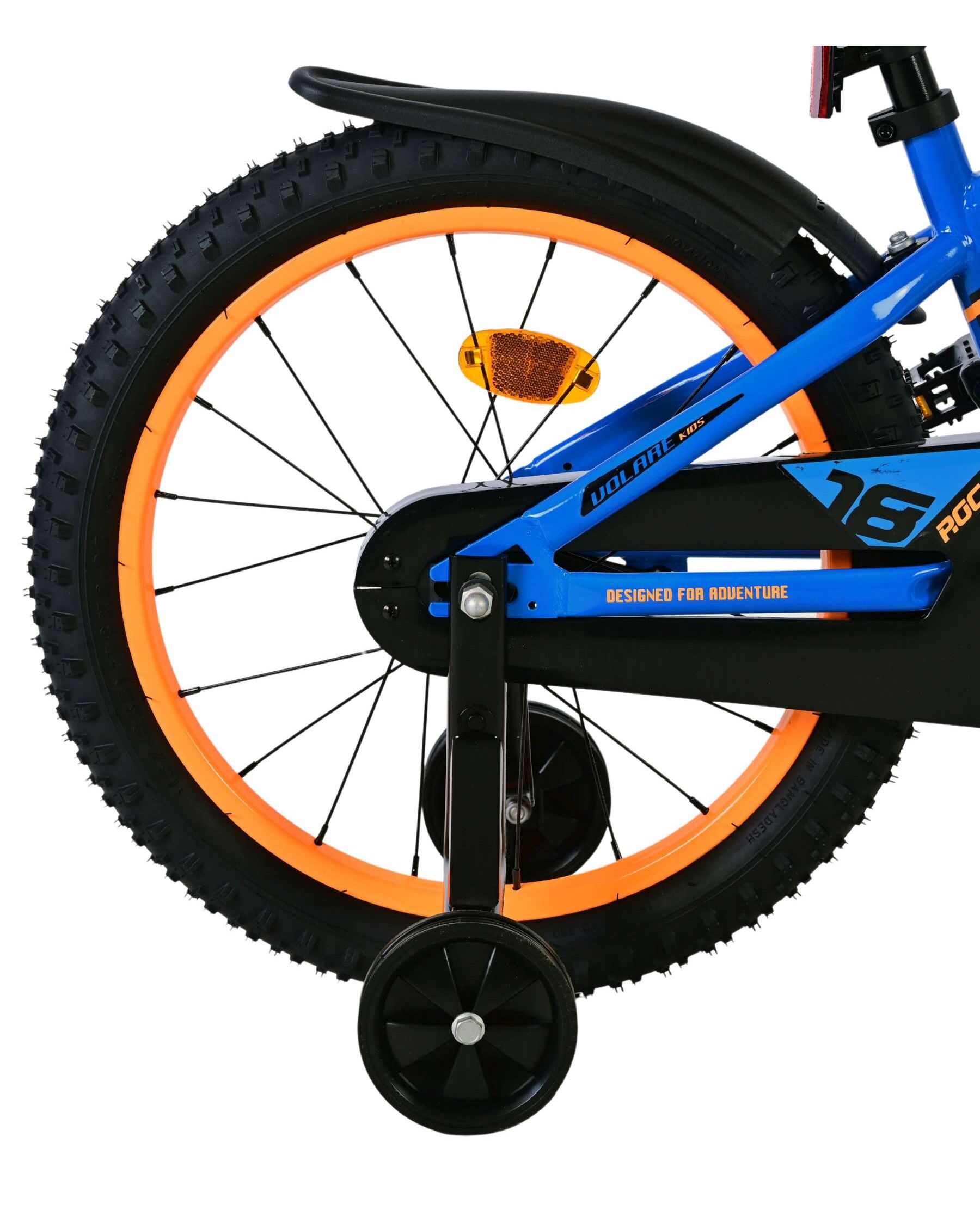 Volare Rocky Kinderfiets - Jongens - 18 inch - Blauw