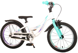 Volare Glamour Kinderfiets - Meisjes - 16 inch - Parelmoer Mint Groen