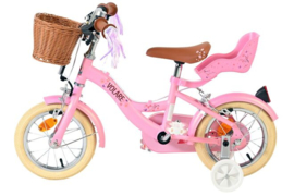Volare Blossom Kinderfiets - Meisjes - 12 inch - Roze - Twee handremmen