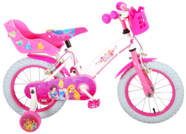 Volare Disney Princess Kinderfiets - Meisjes - 14 inch - Roze - Twee handremmen