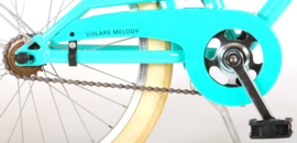 Volare Melody Kinderfiets -  Meisjes - 20 inch - Turquoise - Twee handremmen