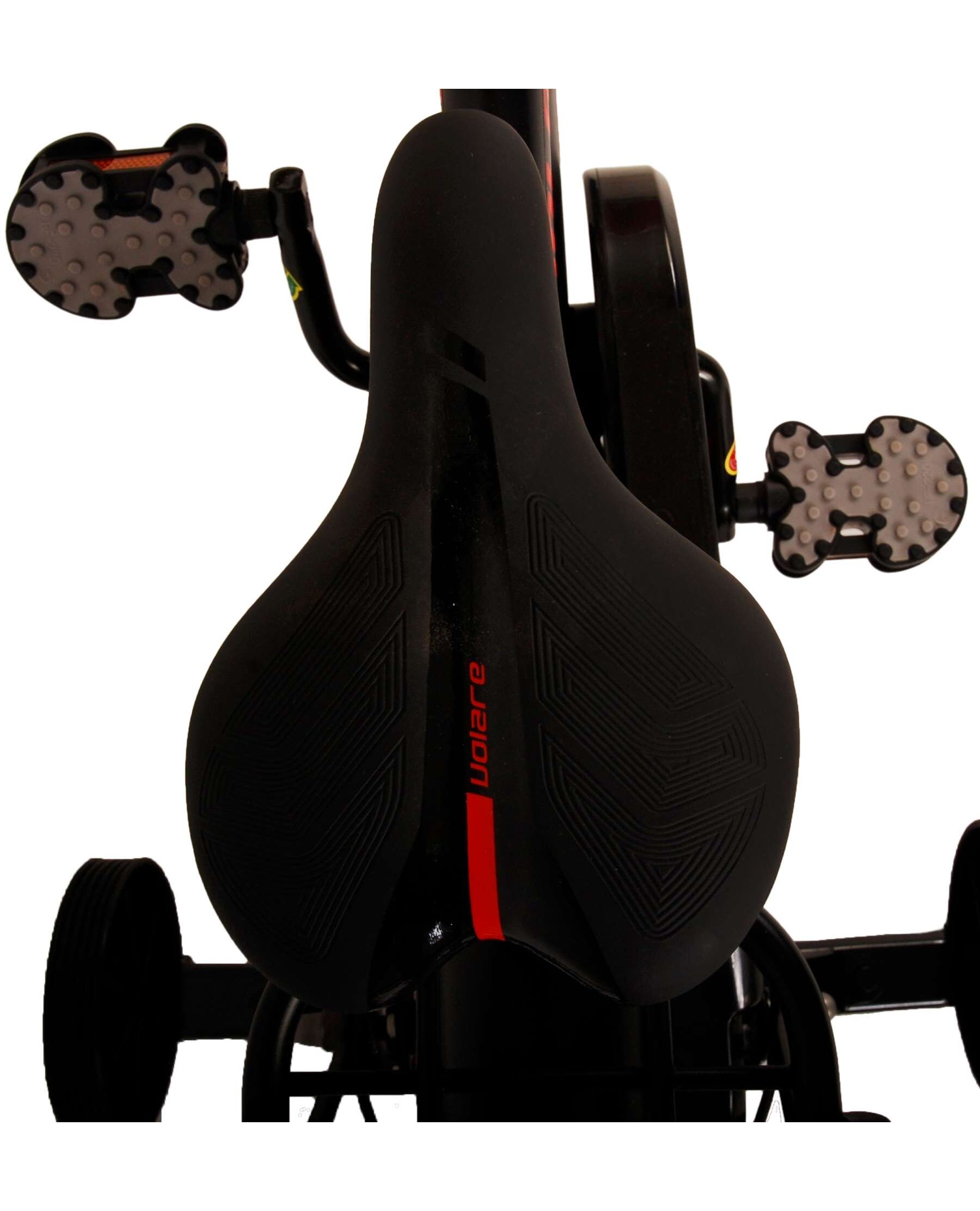 Volare Thombike Kinderfiets - Jongens - 12 inch - Zwart Rood