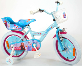 Volare Disney Frozen 2 - Kinderfiets - Meisjes - 16 inch - Blauw / Paars