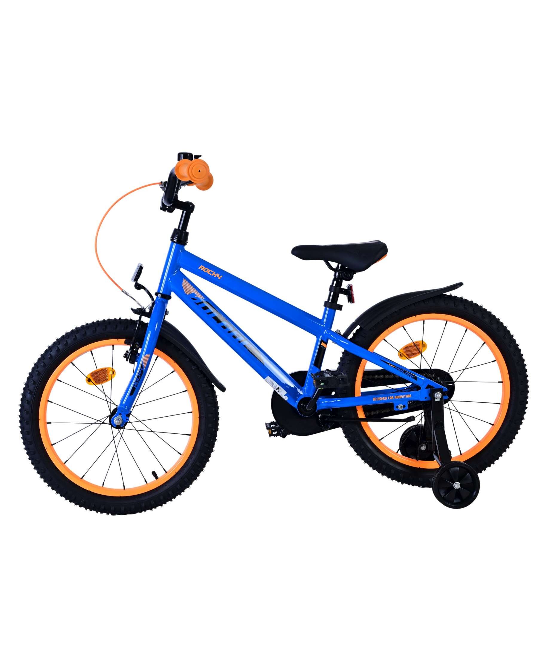 Volare Rocky Kinderfiets - Jongens - 18 inch - Blauw
