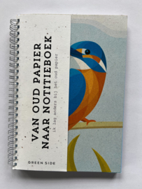 NIEUW! – Notitieboekje ijsvogel