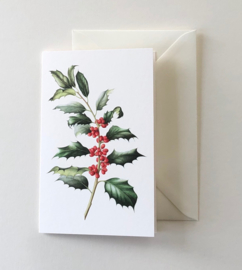 Card Ilex aquifolium