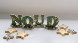 Letters cookie cutter