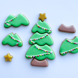 Build a tree cookie cutters SET