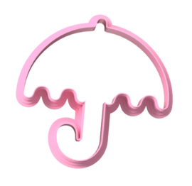 Paraplu 8 cm cookie cutter