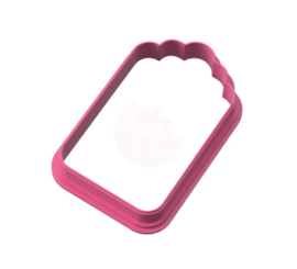 Tag cookie cutter