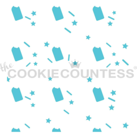 Popsicles 3 Piece Pattern Stencil