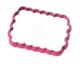 Plaque b cookie cutter