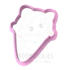 Kat ijsje cookie cutter