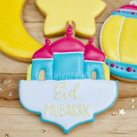 Moskee plaque cookie cutter
