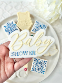 Baby - baby shower & cookie cutter "oh my cookie"
