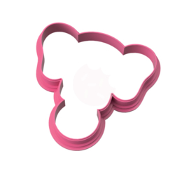 Circus olifant cookie cutter & stencil